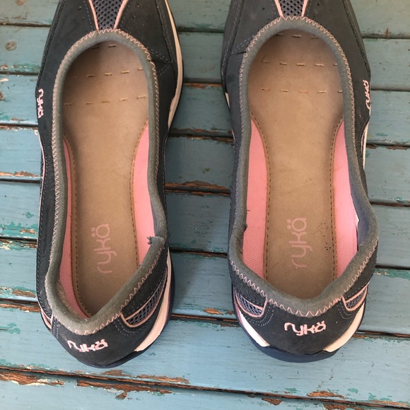 Ryka Women's Blue Slip-On Shoes - Picture 6 of 8